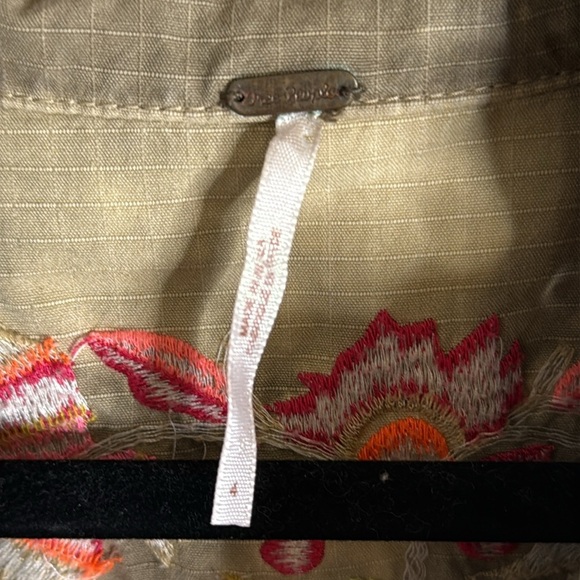 Free People Festival Anorak in Army Combo Size 4 - Picture 4 of 7